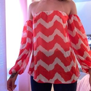 Beautiful Sheer Summer Top